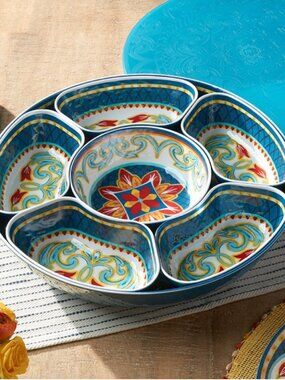 Sonesta 8-Pc. Lazy Susan Entertaining Set 10028